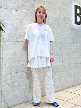 Ray BEAMSさん（レディース・160cm）の春コーディネート
