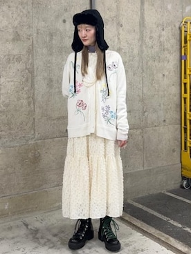 Ray BEAMSさん(レディース・160cm)の冬コーディネート