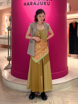 Ray BEAMSさん（レディース・172cm）の秋コーディネート