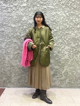「Ray BEAMS（レイビームス）のアイテム」を使った、Ray BEAMSさん（レディース・157cm）の秋コーディネート
