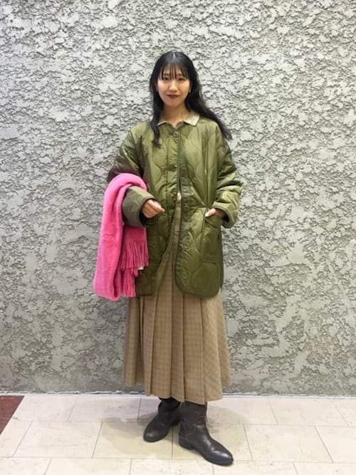 リネン混　ノーカラー　ブルゾン 2WAY】ストレッチフラノ ノーカラーブルゾンジャケット（01-11JI02-204