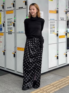 Ray BEAMSさん(レディース・153cm)の冬コーディネート