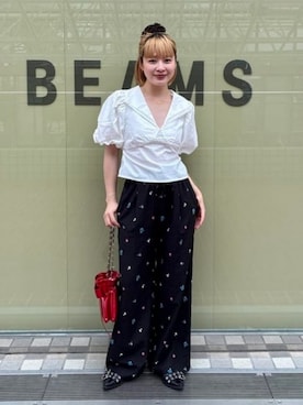 Ray BEAMSさん（レディース・158cm）の夏コーディネート