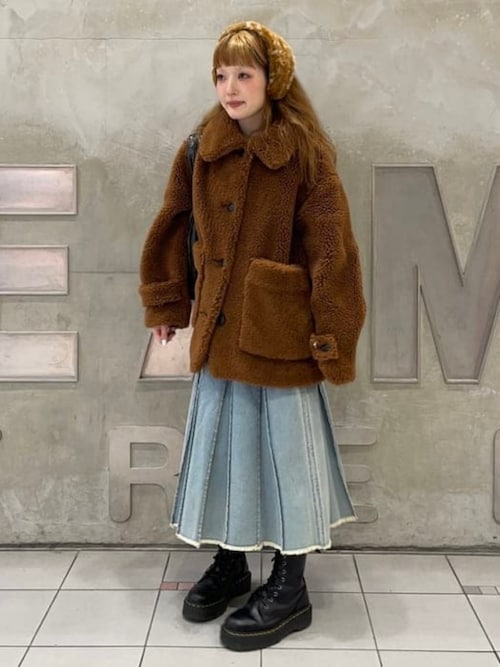 セール】ボア ビッグ ポケット ハーフ コート（その他アウター）｜Ray