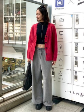 Ray BEAMSさん（レディース・168cm）の冬コーディネート