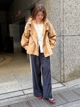 Ray BEAMSさん（レディース・158cm）の春コーディネート