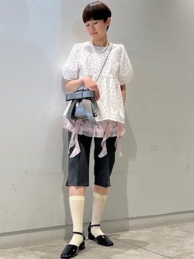 Ray BEAMSさん（レディース・162cm）の夏コーディネート