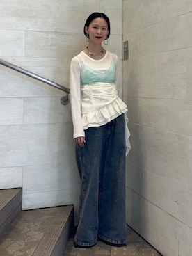 Ray BEAMSさん(レディース・158cm)の春コーディネート