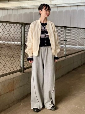 Ray BEAMSさん(レディース・160cm)の冬コーディネート