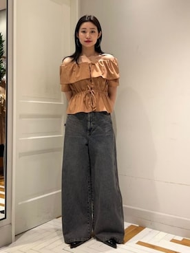 Ray BEAMSさん（レディース・160cm）の夏コーディネート