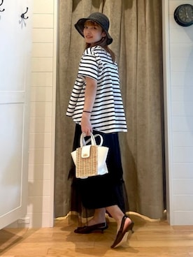 Ray BEAMSさん（レディース・163cm）の春コーディネート