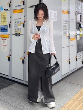 「Ray BEAMS（レイビームス）のアイテム」を使った、Ray BEAMSさん（レディース・153cm）の夏コーディネート