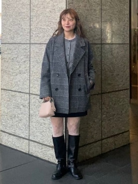 Ray BEAMSさん（レディース・160cm）の冬コーディネート