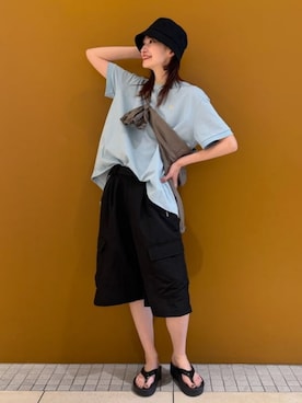 Ray BEAMSさん（レディース・173cm）の夏コーディネート