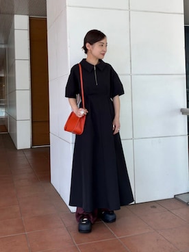 「FILA（フィラ）のアイテム」を使った、Ray BEAMSさん（レディース・151cm）の春コーディネート