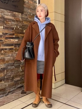 Ray BEAMSさん（レディース・152cm）の冬コーディネート