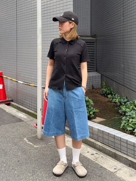 「Ray BEAMS（レイビームス）のアイテム」を使った、Ray BEAMSさん（レディース・161cm）の夏コーディネート