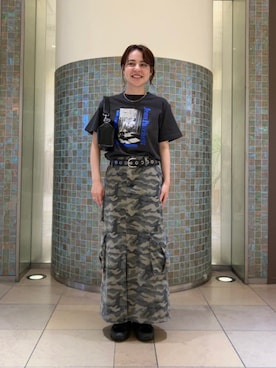「Ray BEAMS（レイビームス）のアイテム」を使った、Ray BEAMSさん（レディース・156cm）の夏コーディネート