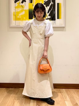 Ray BEAMSさん（レディース・157cm）の春コーディネート