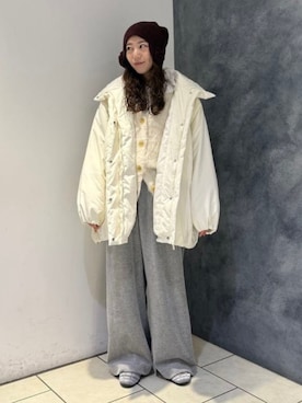 「Ray BEAMS（レイビームス）のアイテム」を使った、Ray BEAMSさん（レディース・153cm）の冬コーディネート