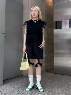 Ray BEAMSさん（レディース・152cm）の夏コーディネート