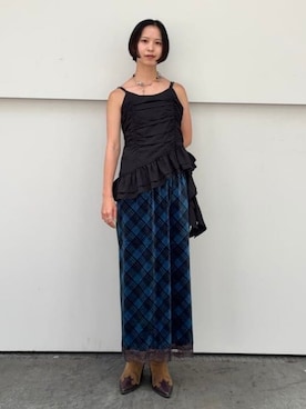 「Ray BEAMS（レイビームス）のアイテム」を使った、Ray BEAMSさん（レディース・158cm）の夏コーディネート