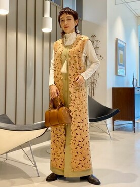 Ray BEAMSさん（レディース・159cm）の秋コーディネート