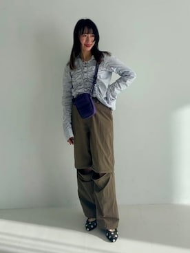 Ray BEAMSさん(レディース・158cm)の冬コーディネート