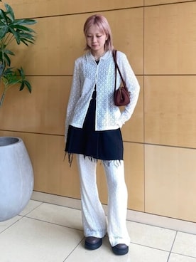 「Ray BEAMS（レイビームス）のアイテム」を使った、Ray BEAMSさん（レディース・158cm）の秋コーディネート