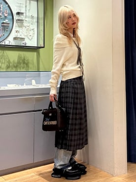 「Ray BEAMS（レイビームス）のアイテム」を使った、Ray BEAMSさん（レディース・164cm）の秋コーディネート