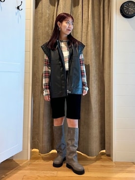 Ray BEAMSさん(レディース・157cm)の夏コーディネート