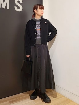 Ray BEAMSさん（レディース・160cm）の秋コーディネート