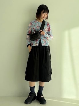 Ray BEAMSさん（レディース・163cm）の冬コーディネート