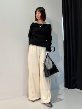 Ray BEAMSさん（レディース・163cm）の冬コーディネート