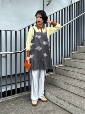 Ray BEAMSさん（レディース・158cm）の秋コーディネート