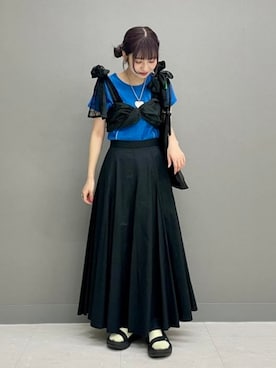 Ray BEAMSさん（レディース・153cm）の夏コーディネート