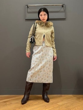 「Ray BEAMS（レイビームス）のアイテム」を使った、Ray BEAMSさん（レディース・155cm）の秋コーディネート