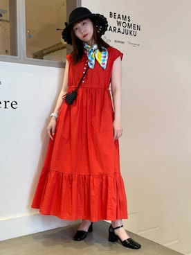 Ray BEAMSさん（レディース・158cm）の夏コーディネート