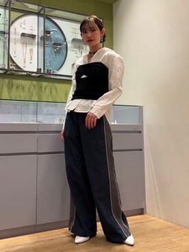 Ray BEAMSさん（レディース・160cm）の春コーディネート