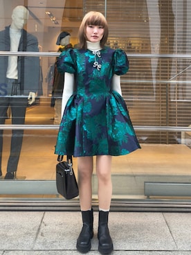 Ray BEAMSさん（レディース・163cm）の冬コーディネート