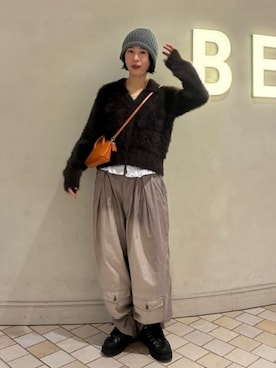 「Ray BEAMS（レイビームス）のアイテム」を使った、Ray BEAMSさん（レディース・158cm）の秋コーディネート