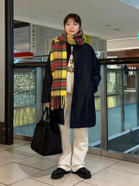 Ray BEAMSさん（レディース・153cm）の冬コーディネート
