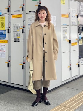 Ray BEAMSさん（レディース・158cm）の春コーディネート