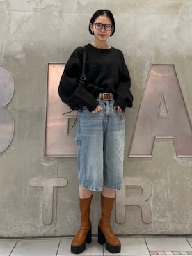 Ray BEAMSさん（レディース・158cm）の秋コーディネート