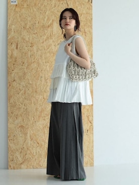 Ray BEAMSさん（レディース・160cm）の春コーディネート