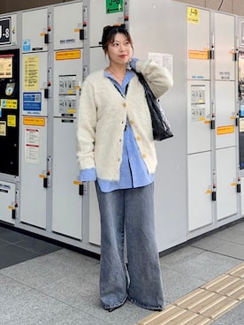 Ray BEAMSさん（レディース・157cm）の冬コーディネート