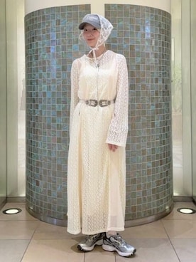 「Ray BEAMS（レイビームス）のアイテム」を使った、Ray BEAMSさん（レディース・155cm）の夏コーディネート