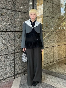 Ray BEAMSさん（レディース・163cm）の秋コーディネート