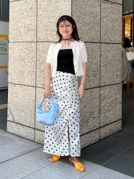 「Ray BEAMS（レイビームス）のアイテム」を使った、Ray BEAMSさん（レディース・154cm）の夏コーディネート