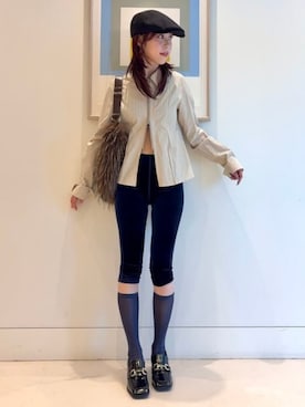 「Ray BEAMS（レイビームス）のアイテム」を使った、Ray BEAMSさん（レディース・164cm）の夏コーディネート
